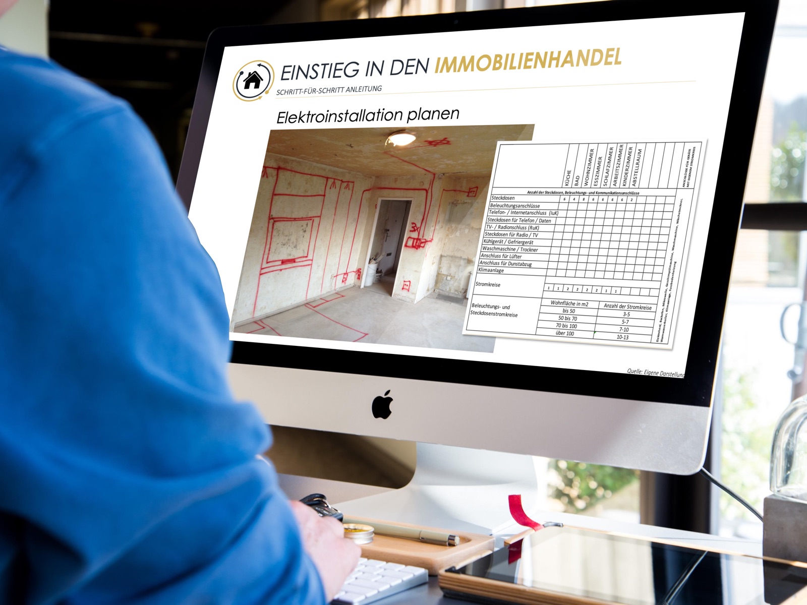 Elektroinstallation vorbereiten